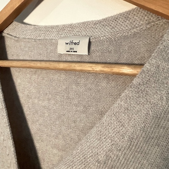 Wilfred merino wool cardigan - Picture 6 of 7